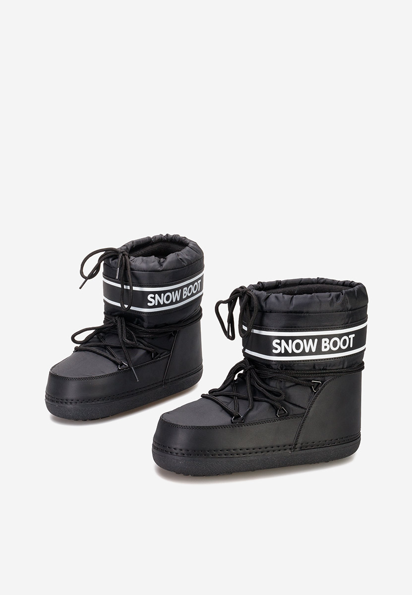 Čierne dámské sněhule Altares