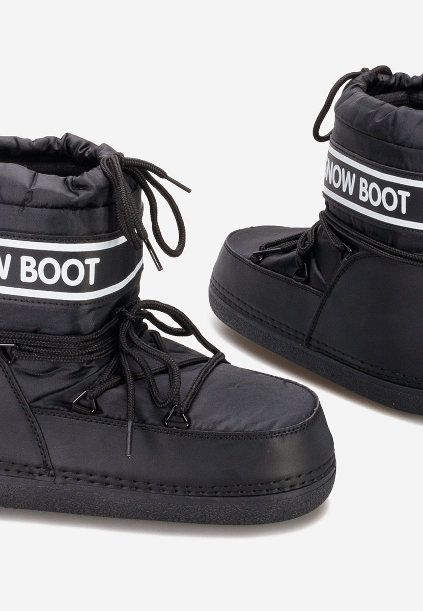 Čierne dámské sněhule Altares