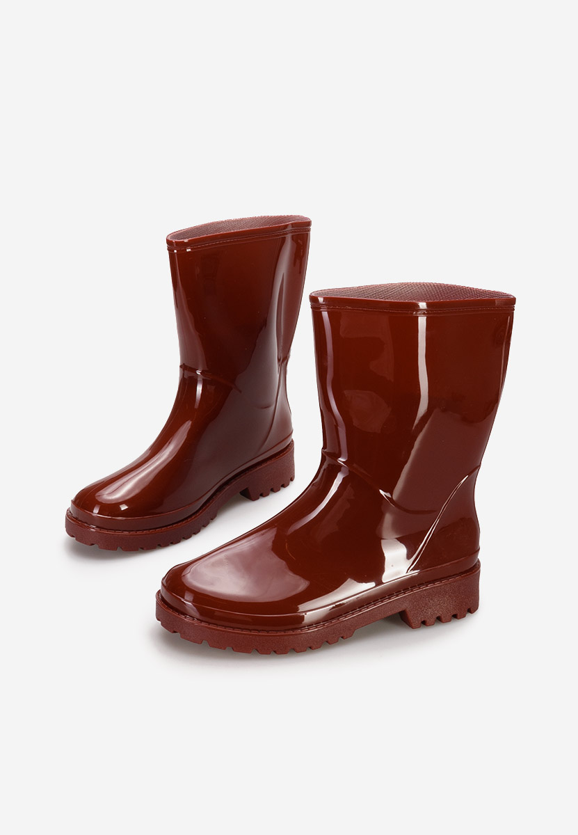 Bordové dámske gumáky Jalena