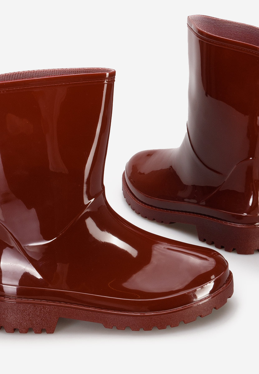 Bordové dámske gumáky Jalena