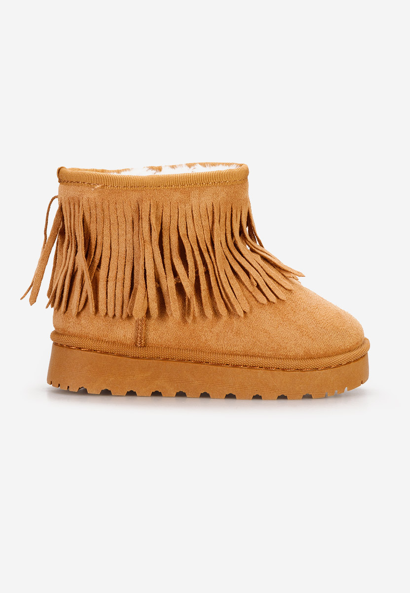 Camelové dievčenské čížmy Yasmine B