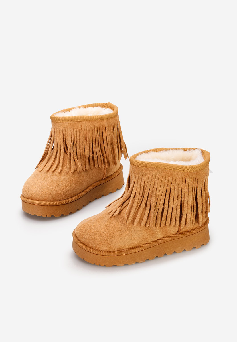 Camelové dievčenské čížmy Yasmine B