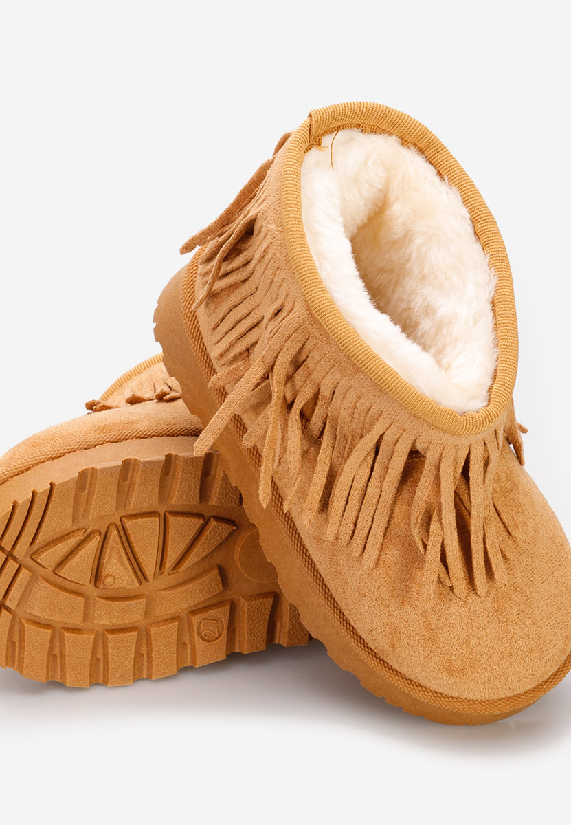 Camelové dievčenské čížmy Yasmine B