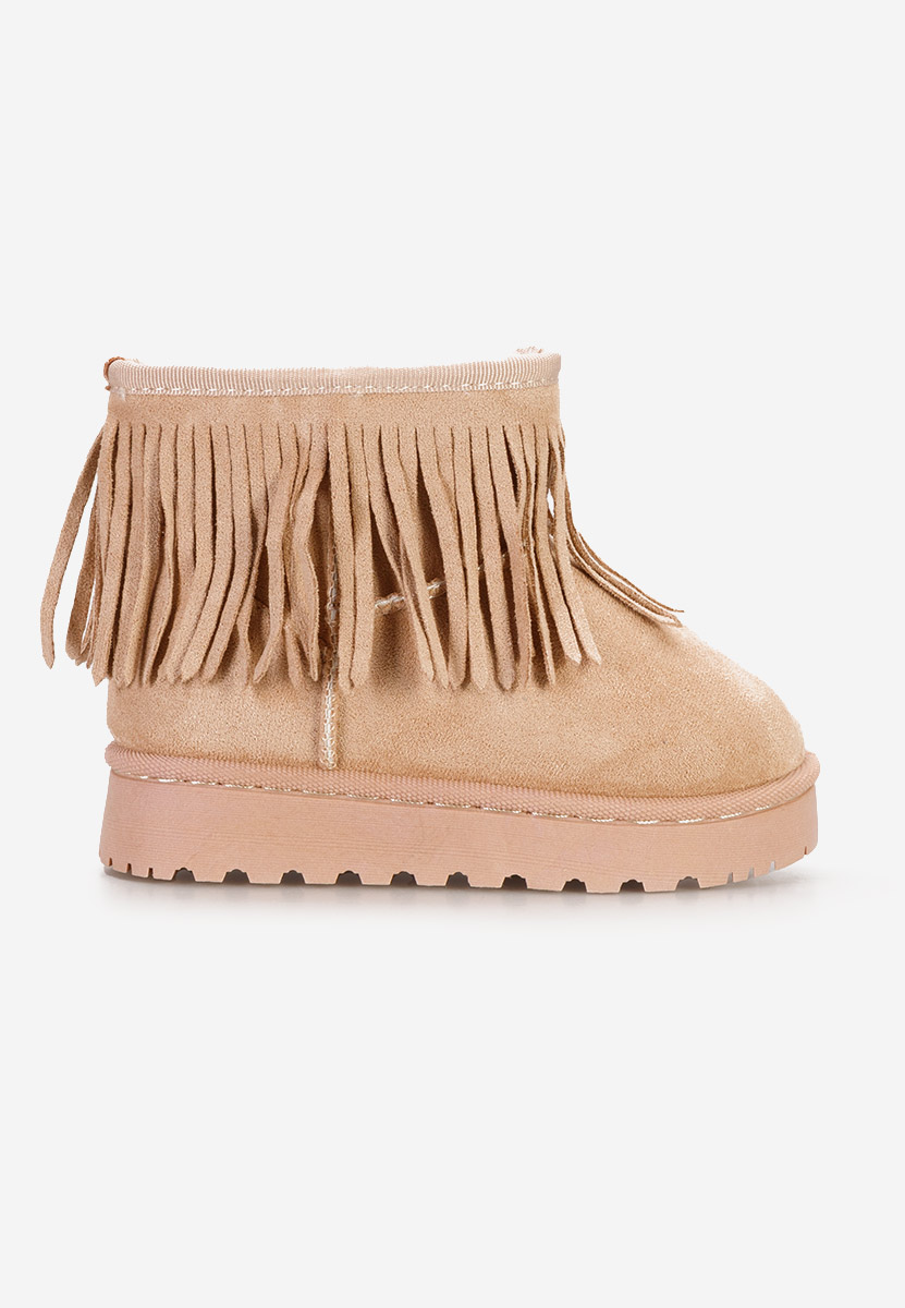 Béžové dievčenské čížmy Yasmine B