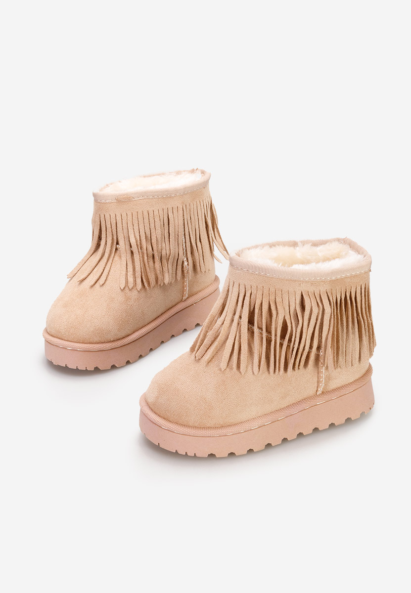 Béžové dievčenské čížmy Yasmine B