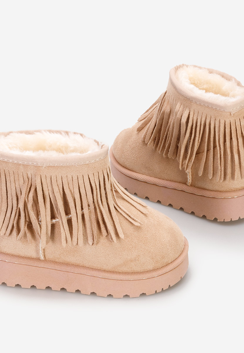 Béžové dievčenské čížmy Yasmine B