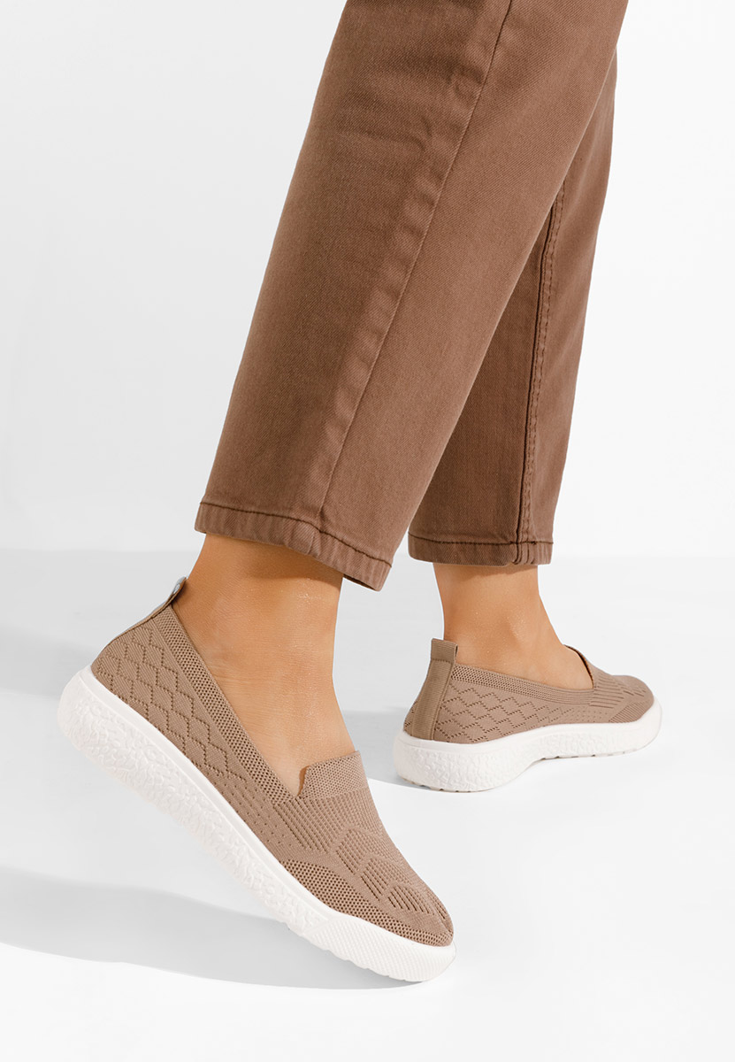 E-shop Khaki dámske poltopánky Akova