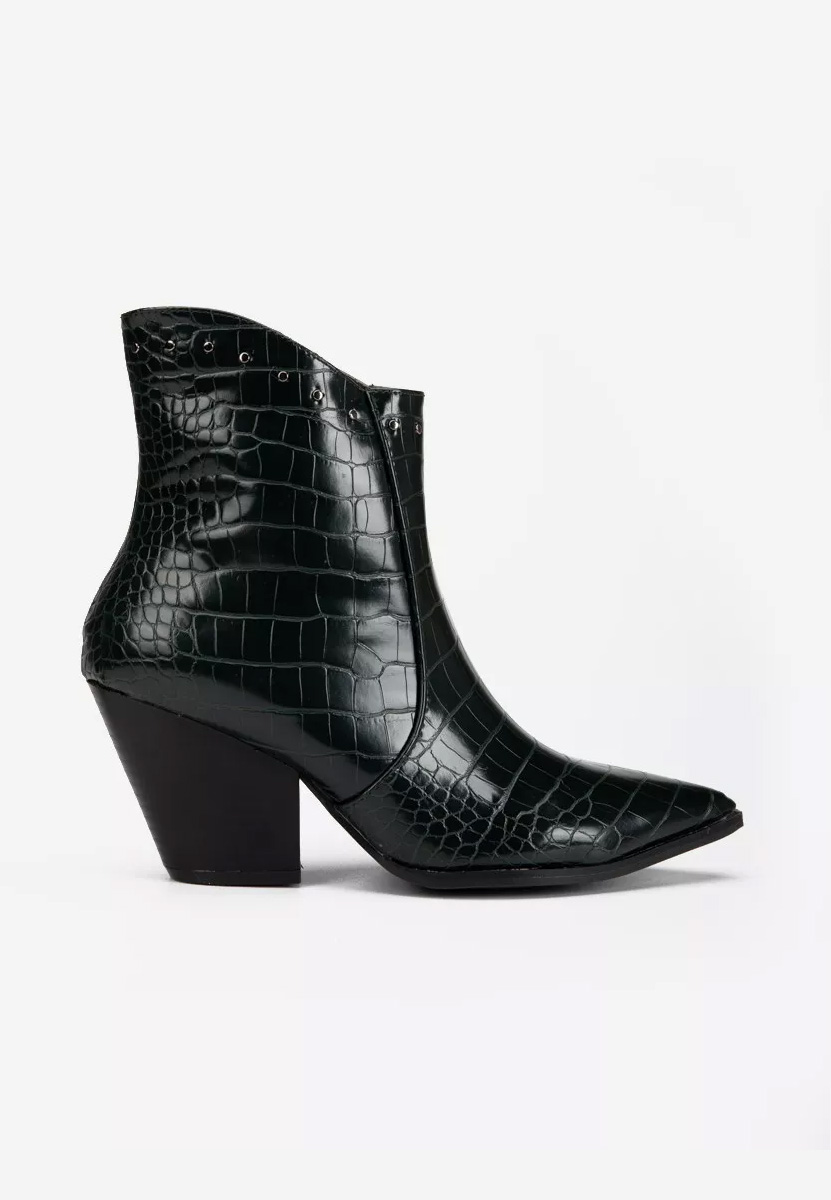 Zelené kovbojské čižmy Thera