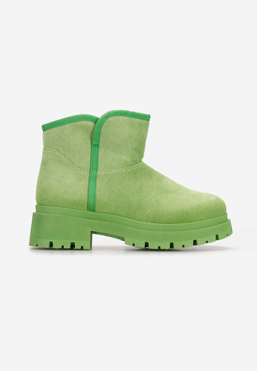 Zelené členkové dámske snehule Octavia V2