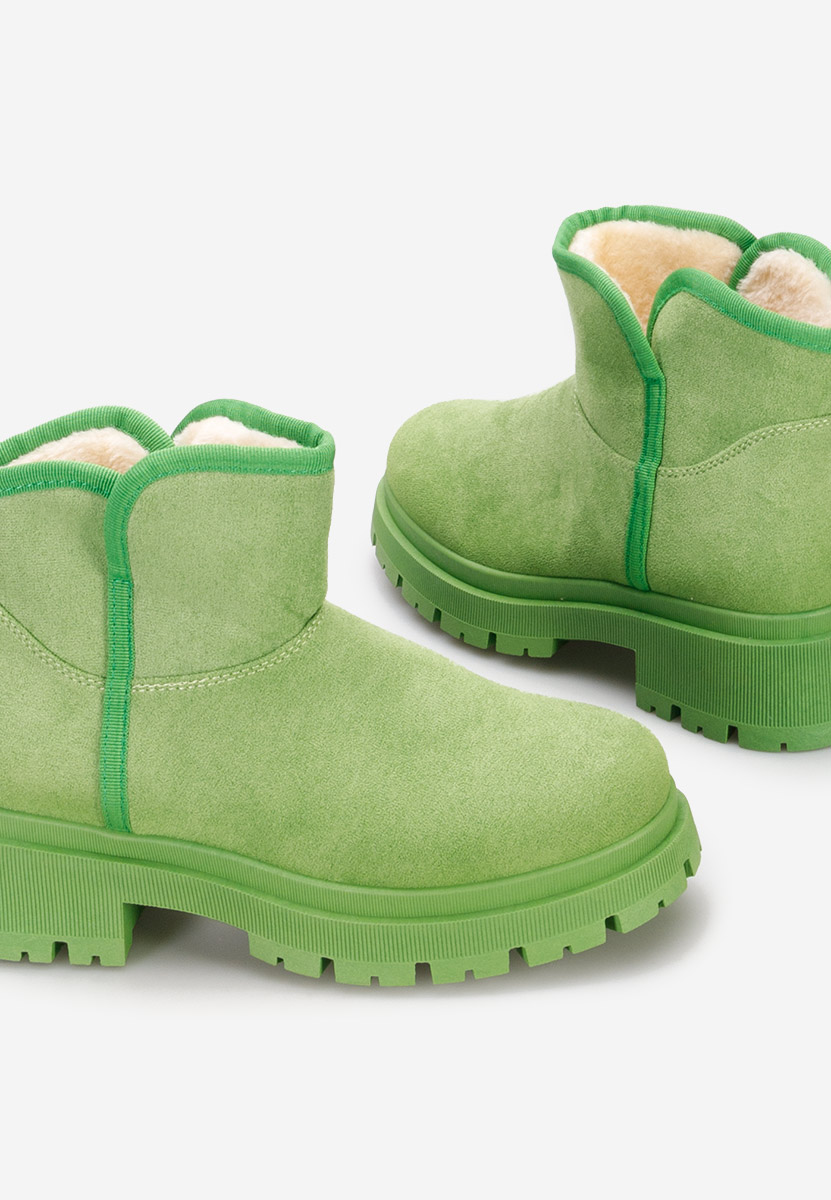 Zelené členkové dámske snehule Octavia V2