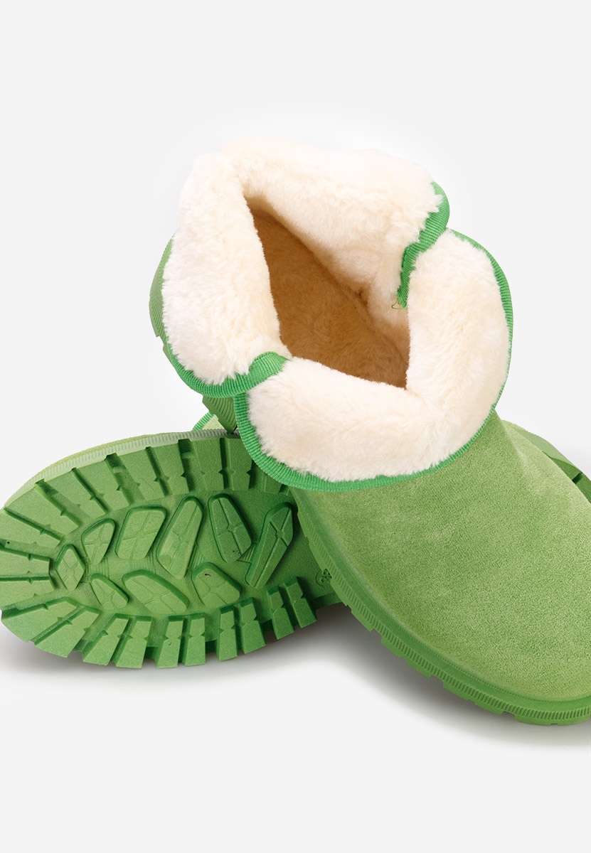 Zelené členkové dámske snehule Octavia V2
