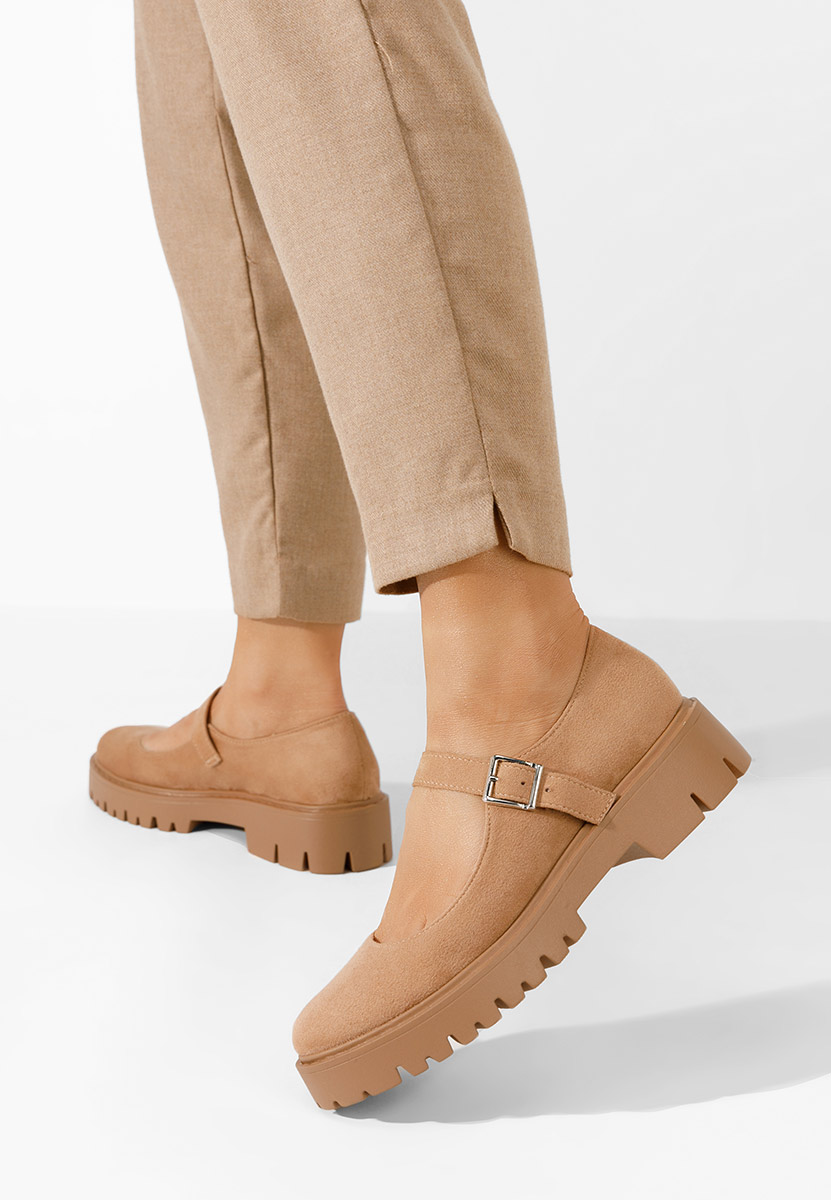 Khaki dámske poltopánky Orias V2