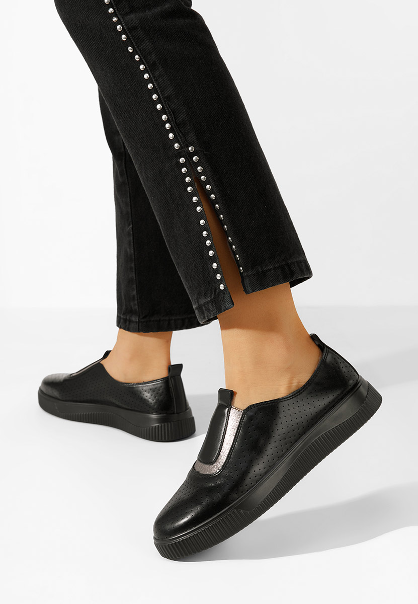 Čierne dámske espadrilky Lilianna