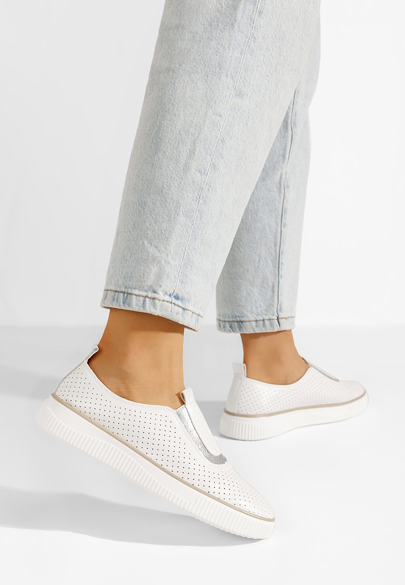 Biele dámske espadrilky Lilianna
