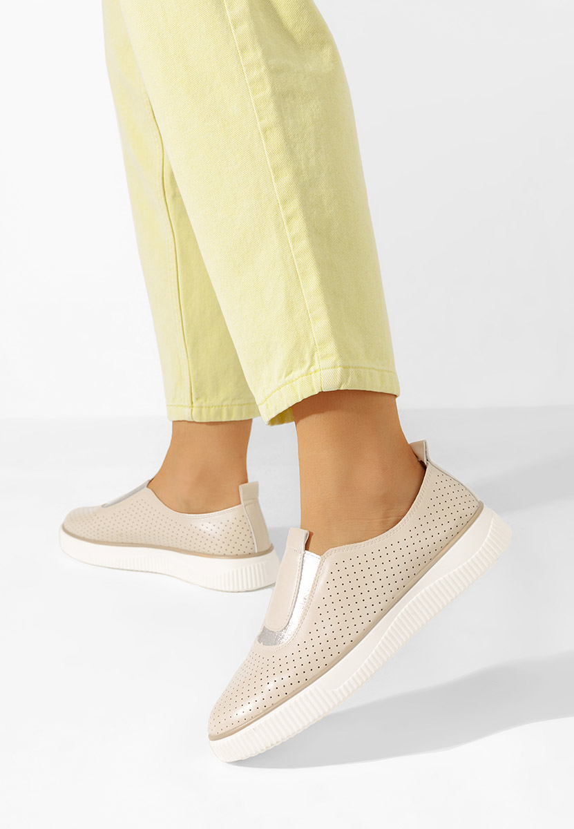 Béžové dámske espadrilky Lilianna