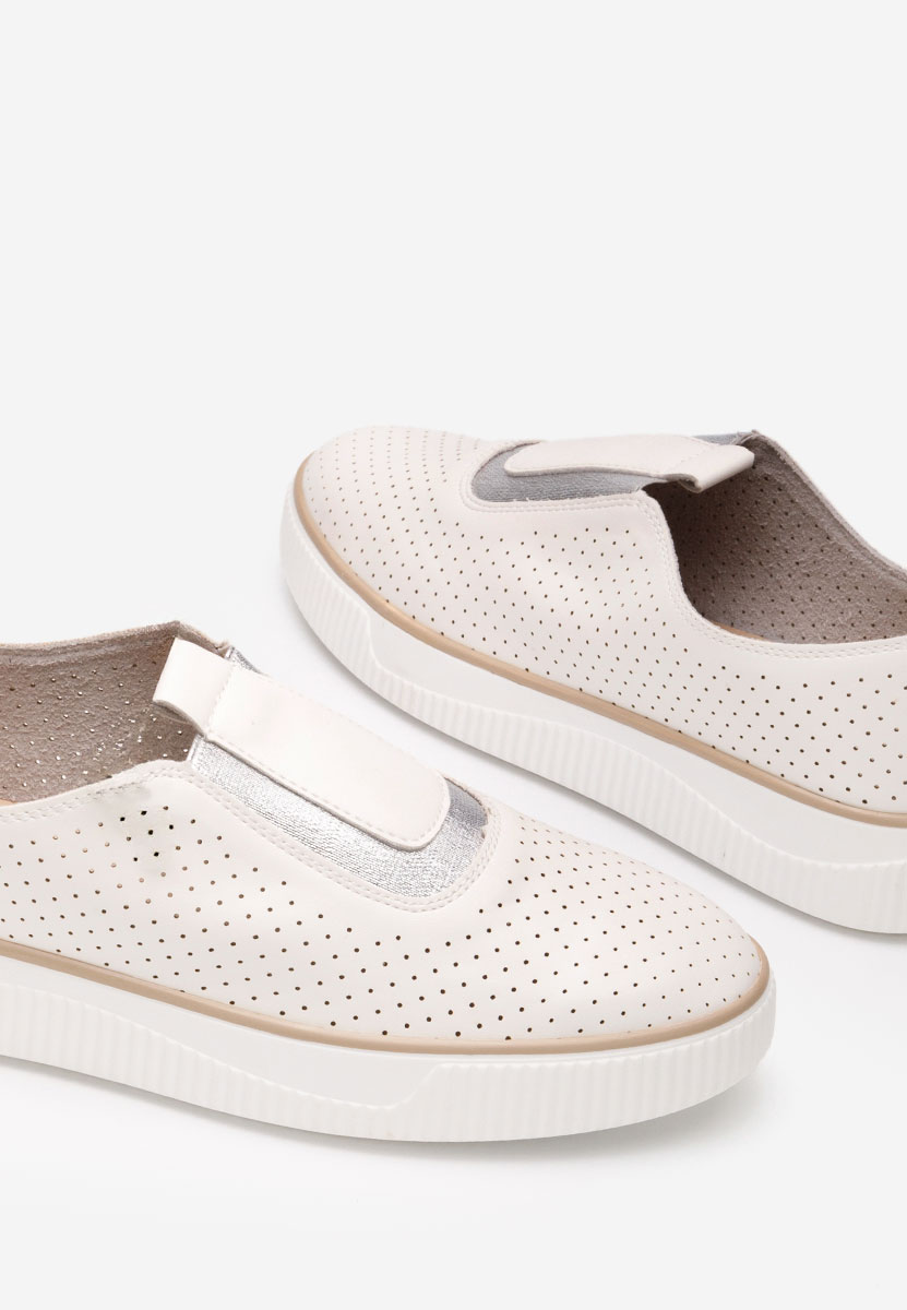 Biele dámske espadrilky Lilianna