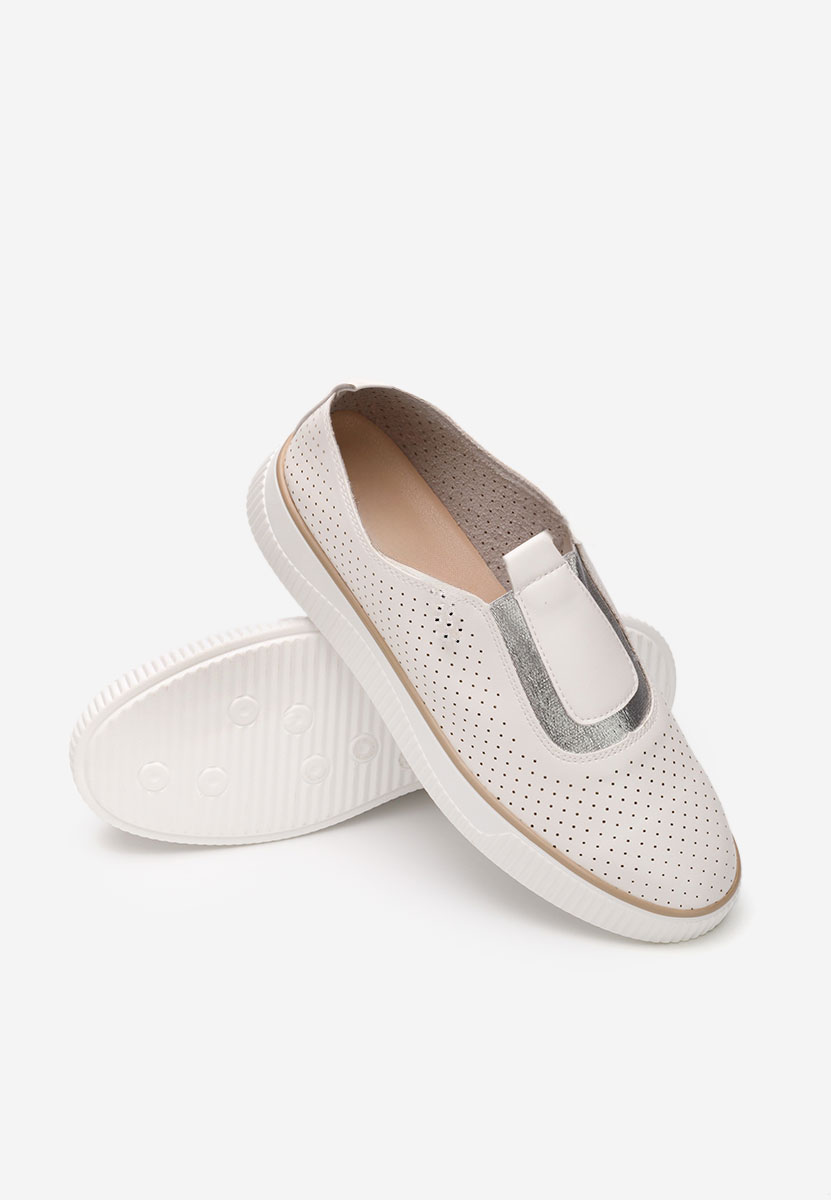 Biele dámske espadrilky Lilianna
