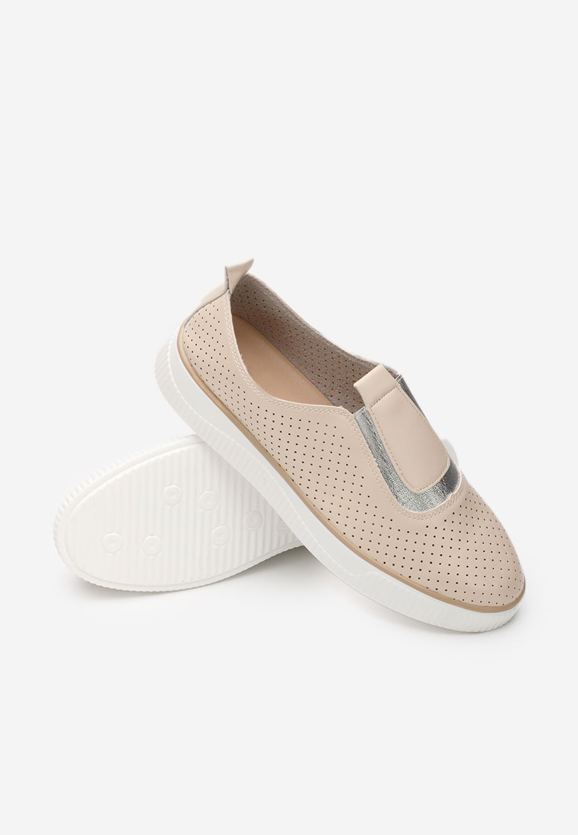 Béžové dámske espadrilky Lilianna