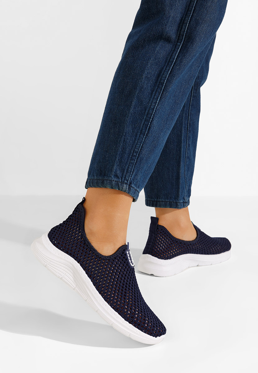 Tmavomdoré slip on tenisky damske Kadrina