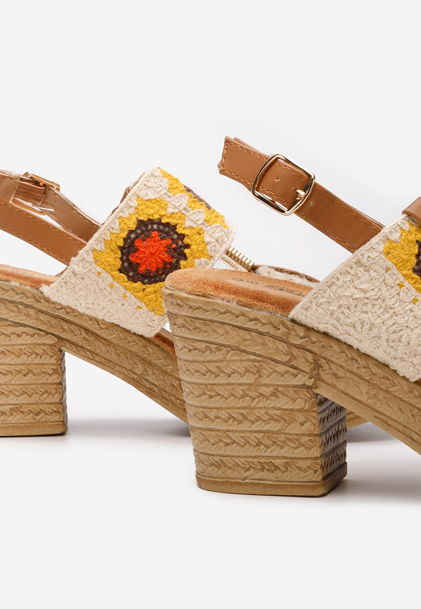 Béžové dámske sandále Zeina V2