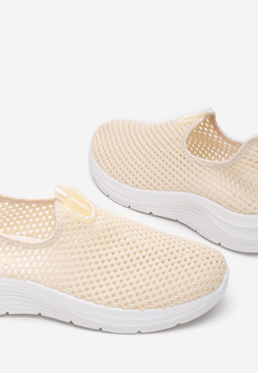 Béžové slip on tenisky damske Kadrina