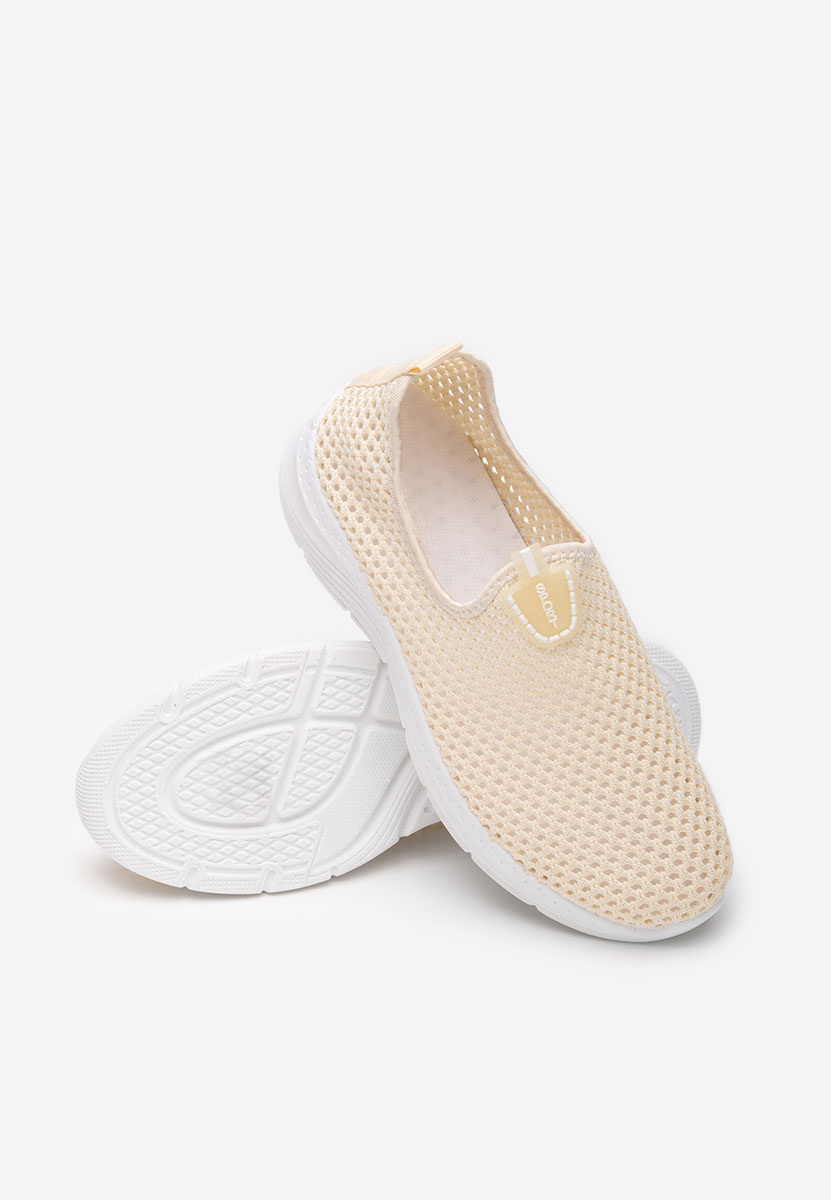 Béžové slip on tenisky damske Kadrina