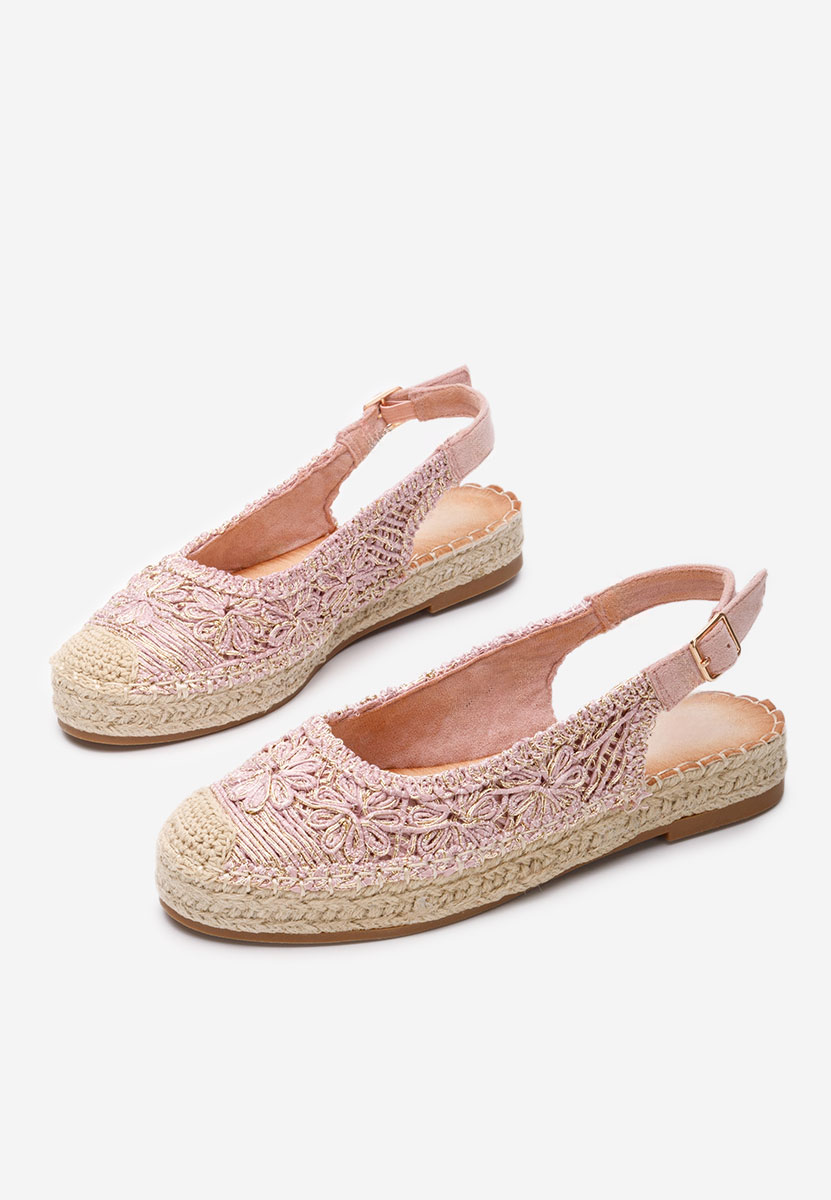 Ružové dámske espadrilky Maripia