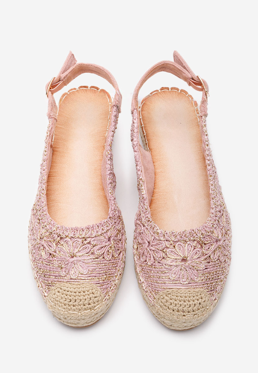 Ružové dámske espadrilky Maripia