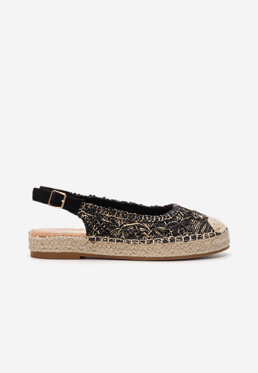 Čierne dámske espadrilky Maripia