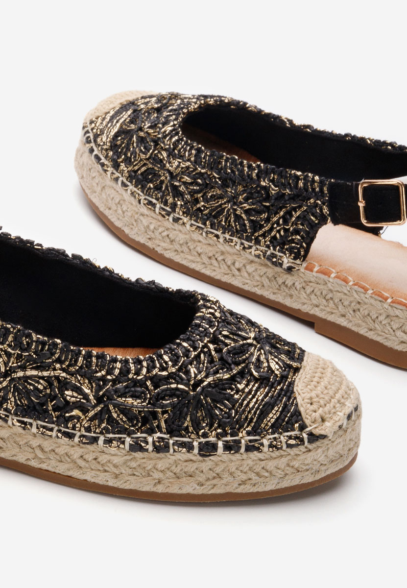 Čierne dámske espadrilky Maripia