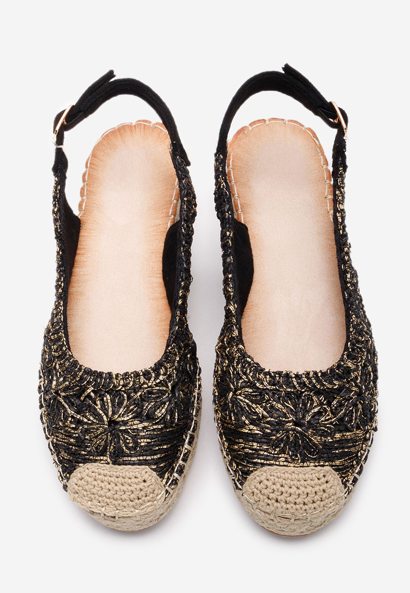 Čierne dámske espadrilky Maripia