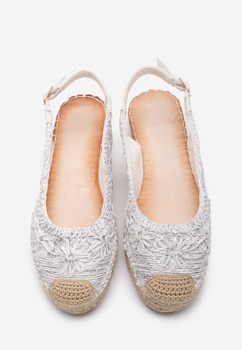 Biele dámske espadrilky Maripia