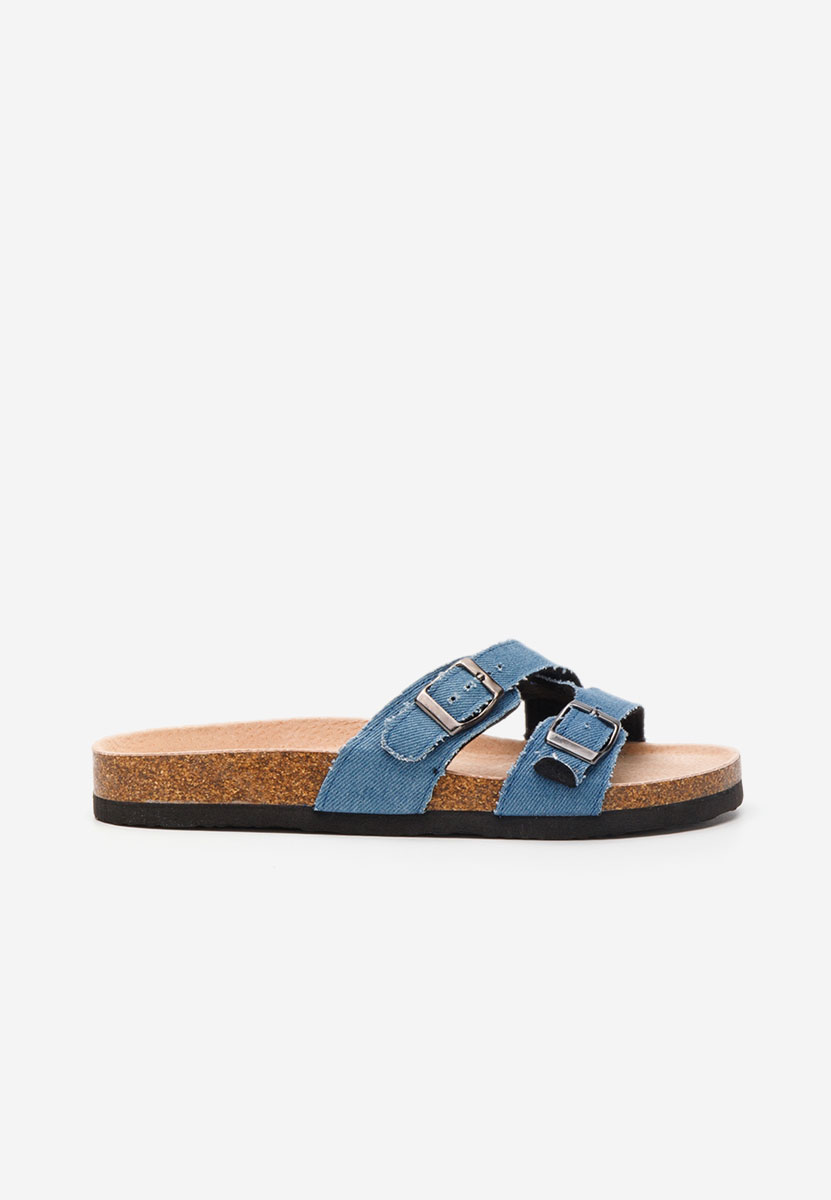 Denim dámske šľapky Viriana