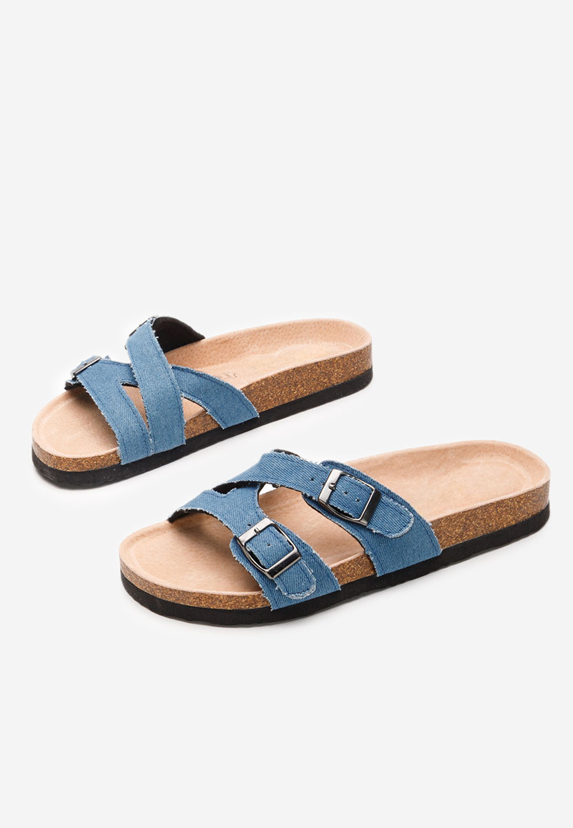 Denim dámske šľapky Viriana