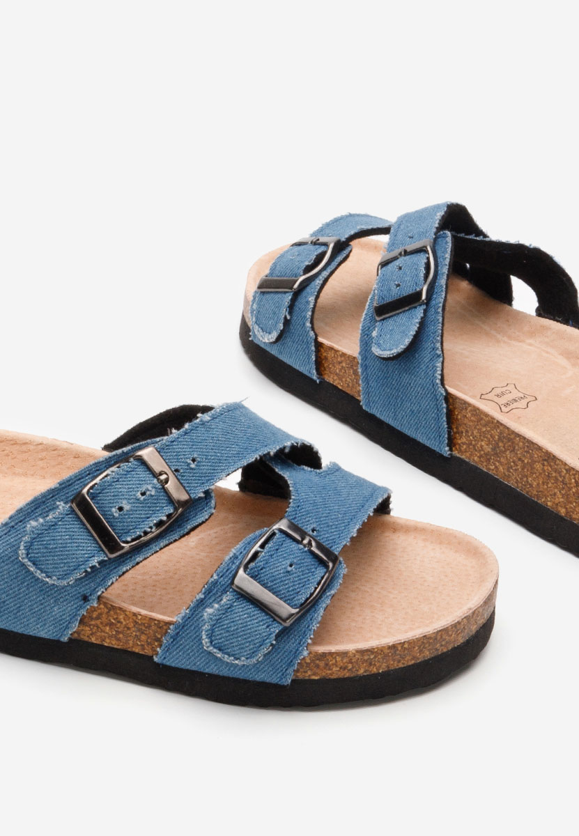 Denim dámske šľapky Viriana