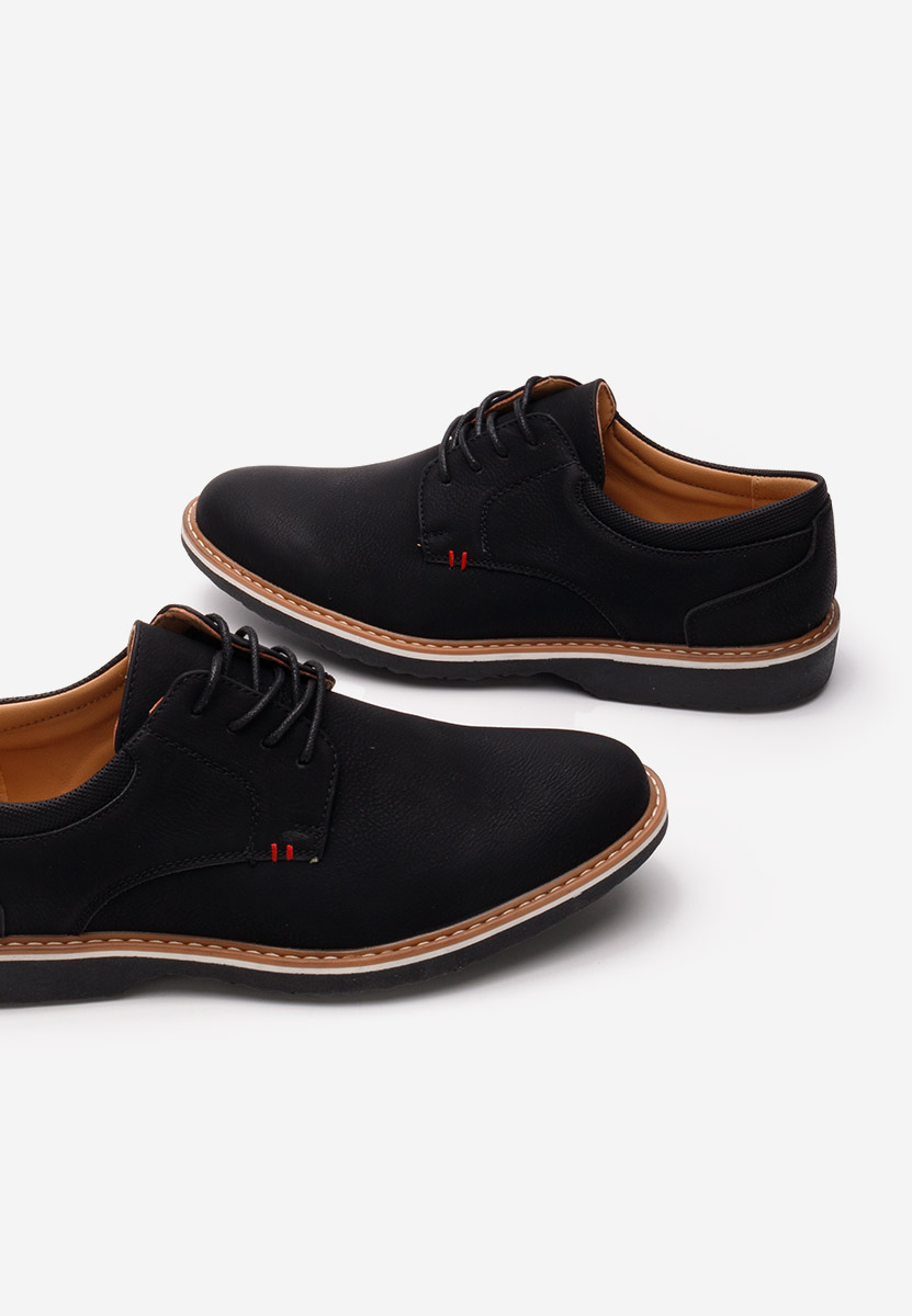 Čierne pánske poltopánky Procuso