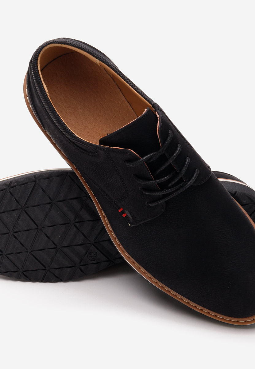 Čierne pánske poltopánky Procuso