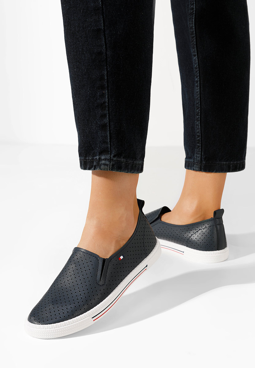 Tmavomdoré dámske poltopánky Saphira