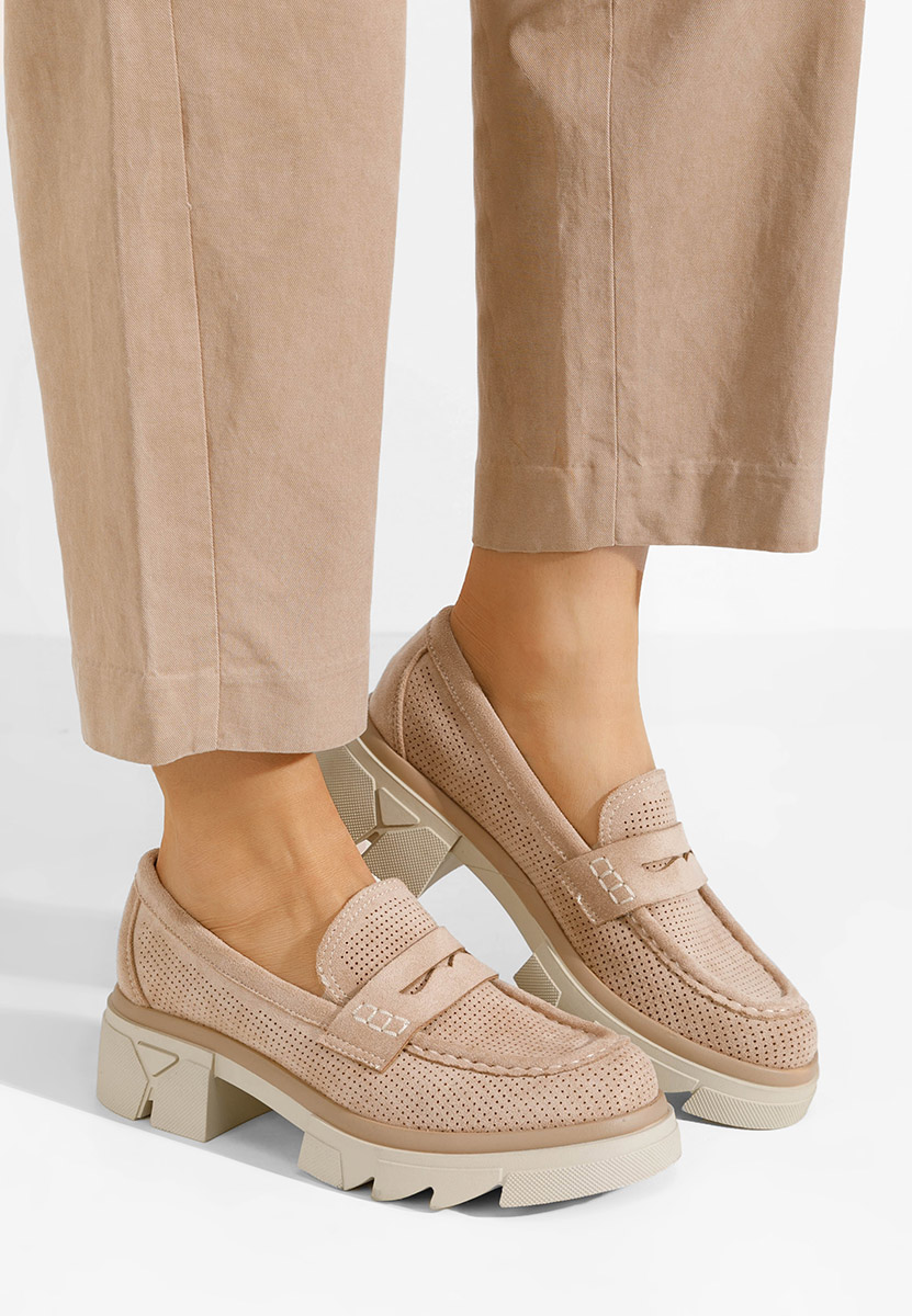 E-shop Khaki mokasíny dámske Lerina V2