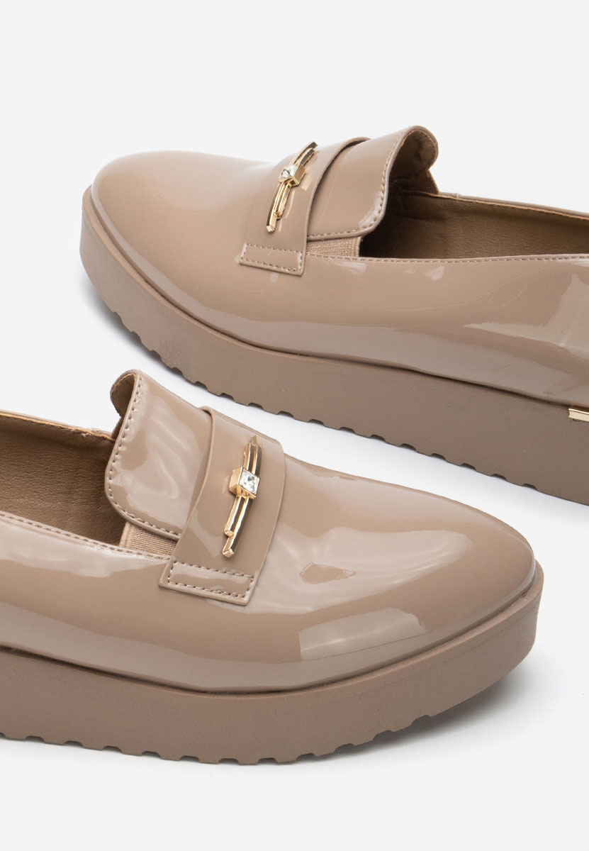 Khaki dámske poltopánky Caterina V2