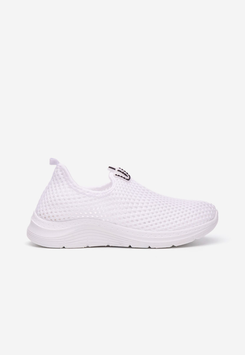 Biele slip on tenisky damske Kadrina
