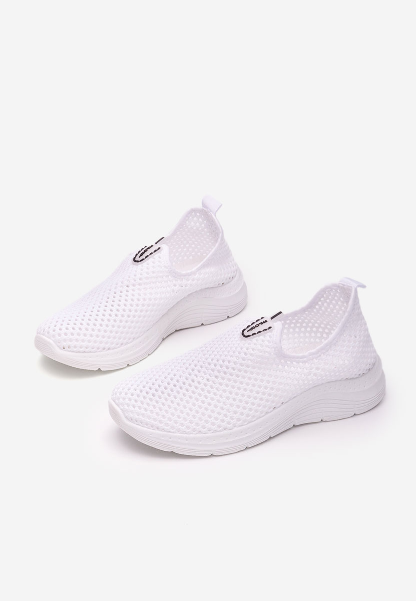 Biele slip on tenisky damske Kadrina