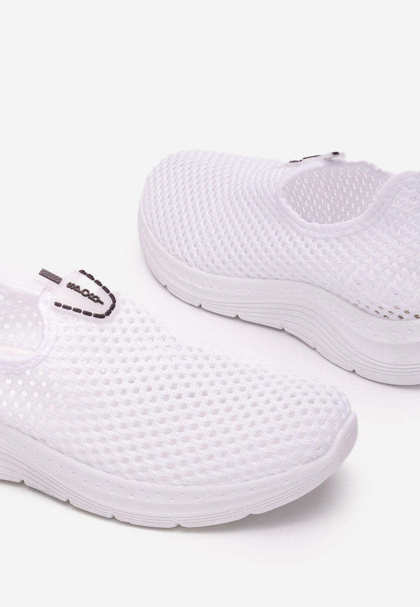 Biele slip on tenisky damske Kadrina