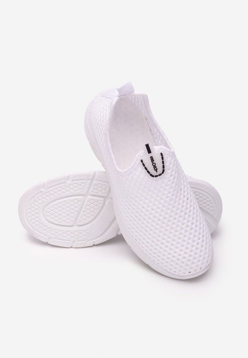 Biele slip on tenisky damske Kadrina