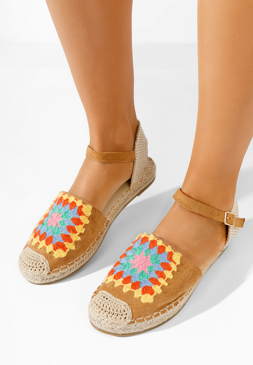 E-shop Camelové dámske espadrilky Graciella