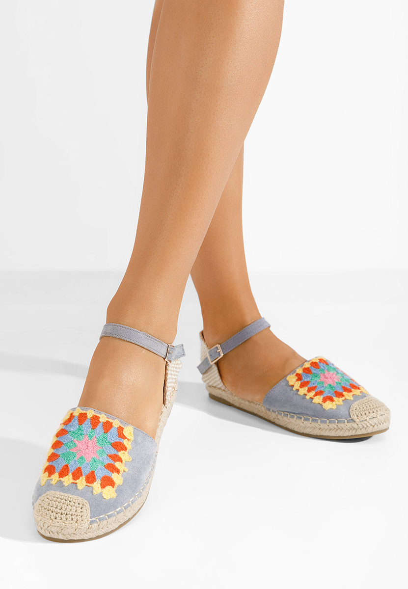 E-shop Svetlo modré dámske espadrilky Graciella