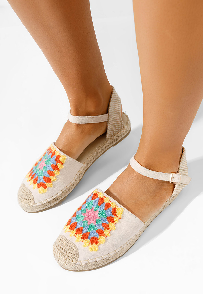 E-shop Béžové dámske espadrilky Graciella