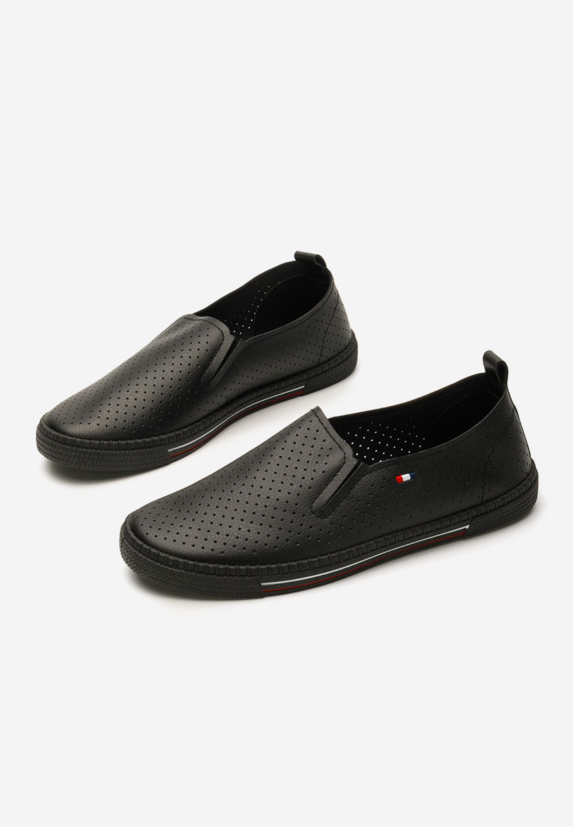 Čierne dámske poltopánky Saphira