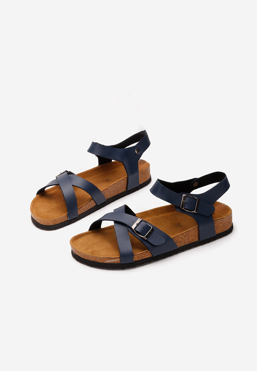 Tmavomdoré pánske sandále Sebastian