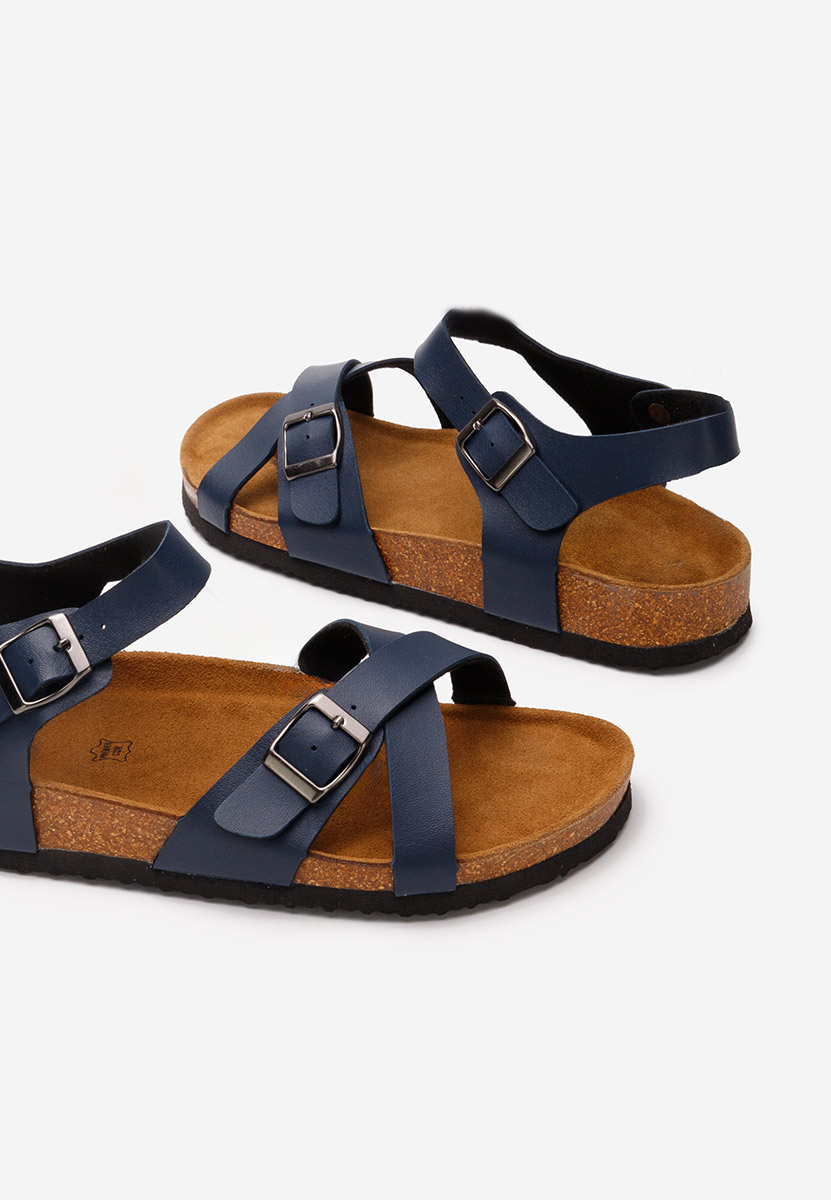 Tmavomdoré pánske sandále Sebastian